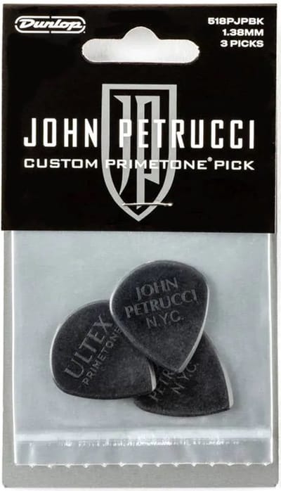 Jim Dunlop Signature - John Petrucci Plectrums - Primetone Jazz III - Ultex Zwart - Player's Pack