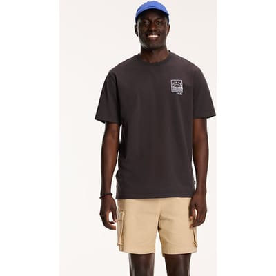 Shiwi Blast Of Summer T-shirt Dusty Anthracite Grey Size: S | Printed T-Shirts Outlet | Heren | Bruin