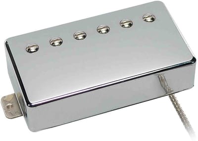 Boston VHB-57-NCH Humbucker Pickup - Alnico 5 bar-magneet, gevlochten afgeschermde bedrading, gewaxte enamel draad