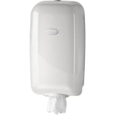 Poetspapierdispenser Pearl Line P17 klein wit 431105