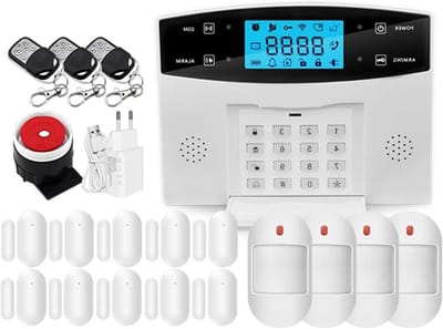 Beveiligingssysteem - Alarm Host - Huis Beveiligen - App Bediening - 99 Zones - Wit