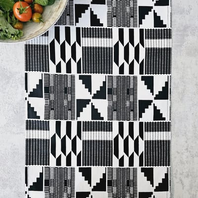 Set van 2 Tafellopers | 200x35cm | Gemaakt Van 100% Katoen