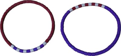 Kinderketting rood-wit-blauw set van 2 stuks.