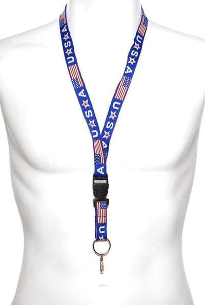 USA Keycord - 1x - Verenigde staten van Amerika Lanyards