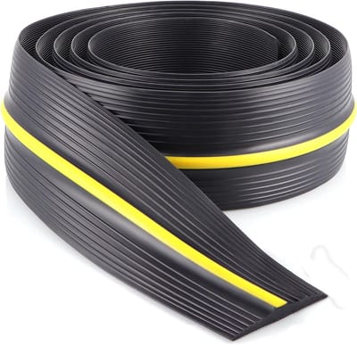 Rubberen Dorpelafdichting voor Garage Deuren - Ideaal voor Swing- en Standaarddeuren, 3 Meter Lang, Waterdicht en Geluidsisolerend