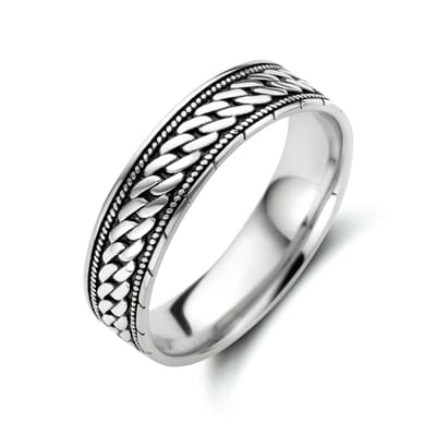 Zilver Geoxideerde Ring oxi 1101735 19.75 mm (62)
