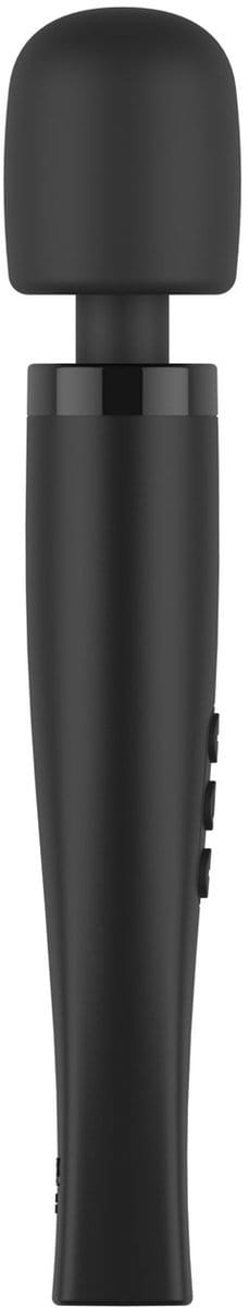 Wandvibrator Large - Clitoris Stimulator - Massageapparaat - 42 Vibratiestanden - 7 Patronen - 6 Snelheden - Flexibele Kop - Siliconen - IPX7 Waterdicht - 35 Centimeter - 120 Minuten Gebruik - Reisadapters - Seksspeeltje - Zwart - MyMagicWand