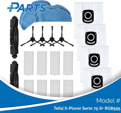 Tefal X-Plorer Serie 75 S+ RG8595 Onderhoudsset (Plus.Parts® alternatief voor ZR185002)