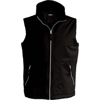 Kariban Met fleece gevoerde bodywarmer heren K659 - Black - S