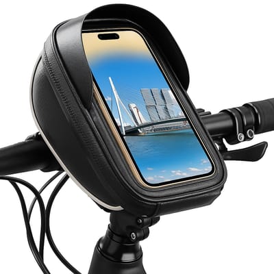 Telefoonhouder Fiets Universeel | Fiets / Racefiets / Mountainbike | Waterdicht | Fietshouder | FIets Telefoon Houder | Waterdicht | Houder Fiets Telefoon | Fietstas