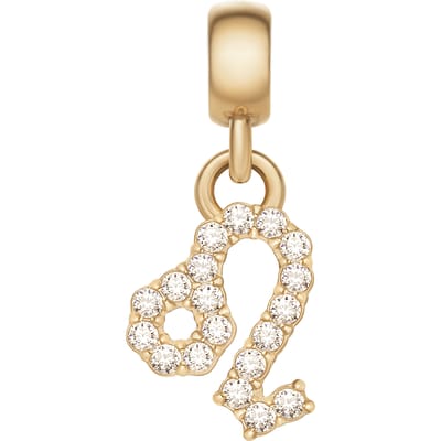 DANIEL WELLINGTON CRYSTAL ZODIAC DW00400759 GOLD-PLATED LEEUW BEDEL MET ZIRKONIA'S 1 STUK