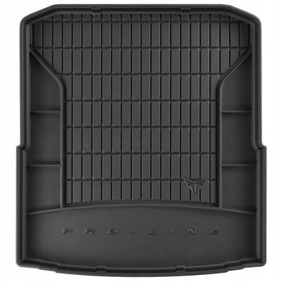 Rubber Kofferbakmat met Organizer Functie – Geschikt voor SKODA Superb III Liftback 2015-2023 – TPE Rubber – Anti-slip – Hoge Rand 5 cm