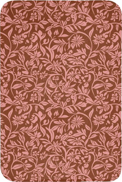 WC mat 60x90 cm - Antislip - Bloemen - Print - Roze - Toiletmat - Vloermat - Douchemat - Toilet tapijt - Toiletmatten