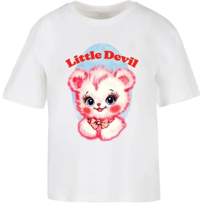 Dames-T-shirt Miss Tee Little Devil