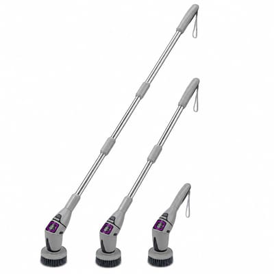 Innovastore 10-in-1 Elektrische Reinigingsborstel - Huishoudelijke reiniger - Elektrische roterende vloerreiniger - met licht