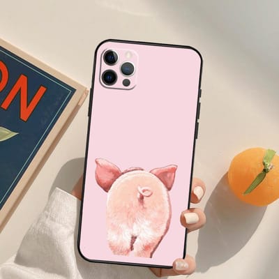 Cartoon Varken Funda Hoesje Voor iPhone 16 Pro Max 15 14 11 12 13 Pro Max Mini XR 16e 16 15 Plus Telefoonhoesje For iPhone 16e
