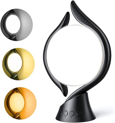 ApexArte® Daglichtlamp - Lichttherapie Lamp - Bureaulamp Led - Zwart