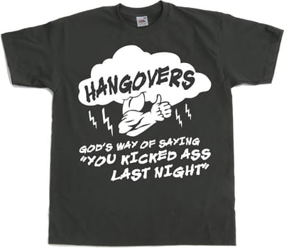 Hybris Hangovers God's Way donkergrijs