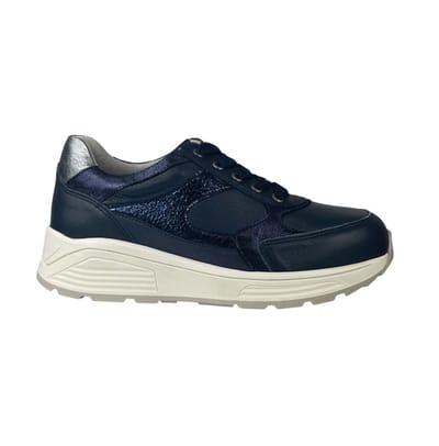 Nimco 7003 Sneaker Polish Lace Navy Kx