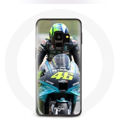 Coque Samsung Galaxy S9 Valentino Rossi Pilote de course moto 46