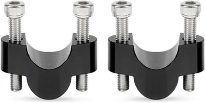 Stuurverhoger Motorfiets - Stuurklem Verhoging - Comfortabeler Rijden - Verbeterde Ergonomie - 28mm 20mm - Zwart