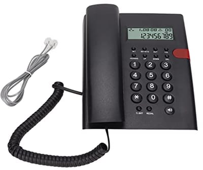 Vaste Telefoon voor Thuis en Kantoor met Nummerherkenning en Handsfree Bellen