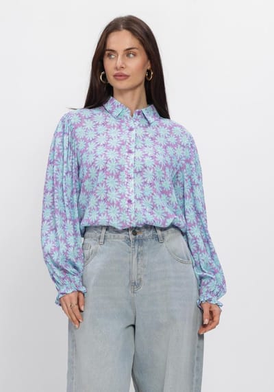 Ydence Blouse Alyssa Dames - Jurken - Multi - Maat XS