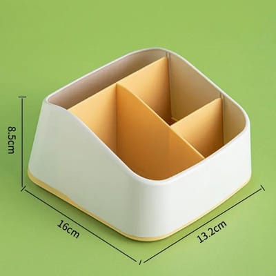 Boîte de rangement de bureau, support de rangement pour télécommande TV et téléphone, organisateur de papeterie, organisateur de maison
