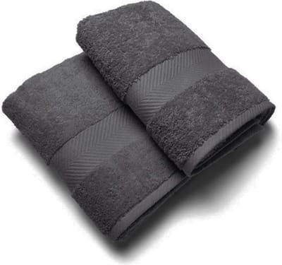 Casilin Royal Touch - Hotel Kwaliteit - Pakket van 2 Badlakens - 65 x 125 cm - Donkergrijs