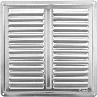 Roestvrijstalen Ventilatierooster 205x205 mm - Afvoerrooster voor Binnen en Buiten