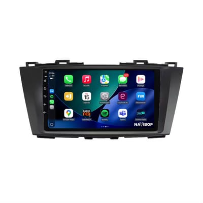 Geschikt voor Mazda 5 (2010 t/m 2016) | 4+64GB 8-CORE | 9 inch Android 15.0 CarPlay autoradio | Draadloos CarPlay & Android Auto | Externe microfoon | Bluetooth & WiFi | NAVIBOP NB-4996 | Bouwjaar 2010 t/m 2016