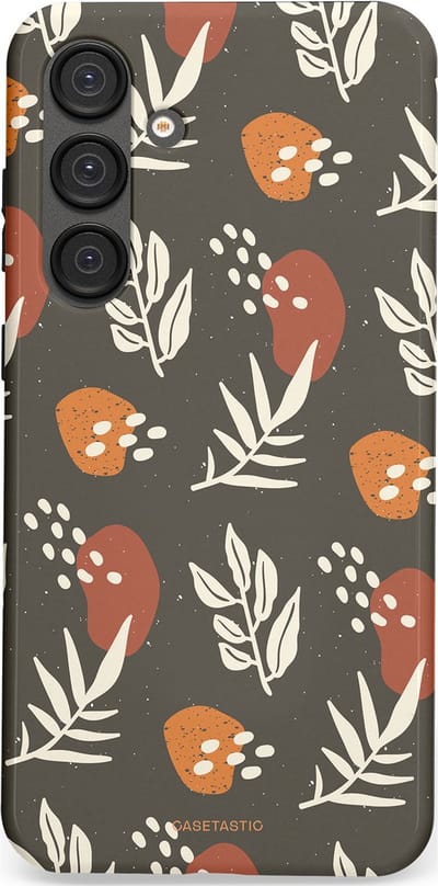 Casetastic Hoesje Geschikt voor Samsung S25 Plus - Stijlvolle Beschermende Duo-layer Case - Zandsteen
