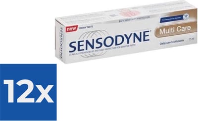 Sensodyne - Tandpasta - MultiCare - 2x75ml x 6