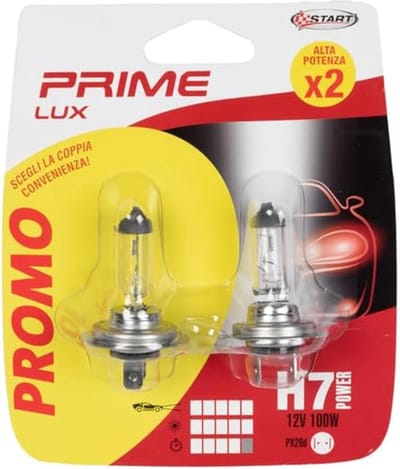 H7 12V 100W PX26d Halogeen Lampen - Set van 2