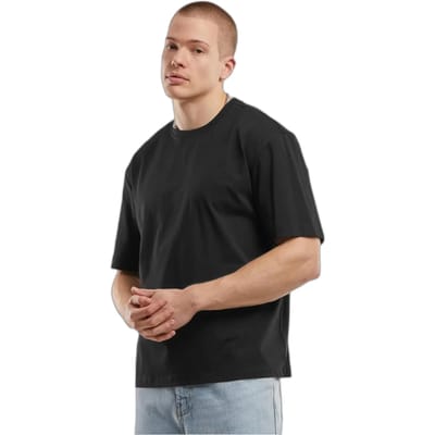 Urban Classics - Sorona Loose Fit Heren T-shirt - M - Zwart