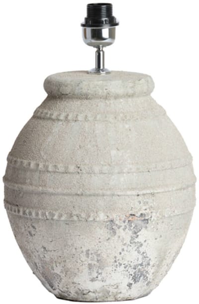 Tafellamp - grijs - VENTURA - keramiek - losse armatuur - E27 - 1743227 - Light & Living