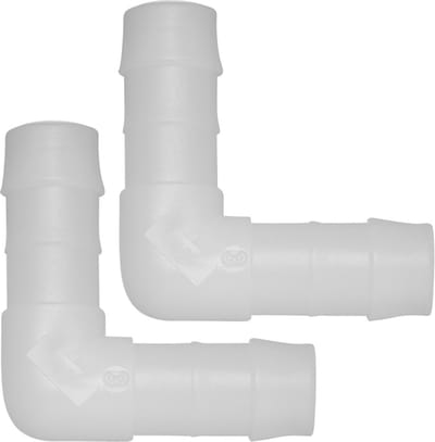 ProPlus Slangtule Haaks - Ø 12 mm - Temperatuurbestendig - Set van 2 - Wit