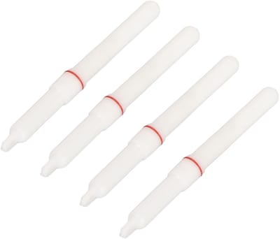 aladdien - Rod Tip Glow Sticks - Nachtvissen - Lichtgewicht en duurzaam - Rood - Vissen Glow Sticks - Waterdicht - 4 stuks