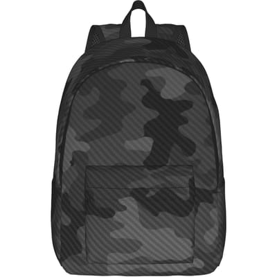 Camouflage Militaire Rugzak voor Mannen Vrouwen Tiener Student Werk Dagrugzak Multicam College Canvas Tassen Cadeau S