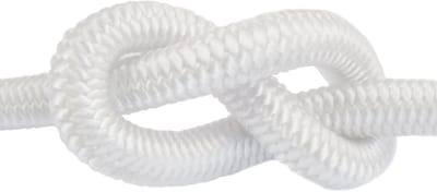 Elastisch touw - Spanband koord - Vastzetten lading - Hoge rekbaarheid - 6 mm 20m - Wit