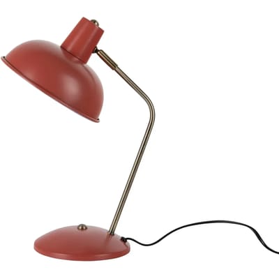Leitmotiv Tafellamp Hood - Rood - 26x20x38cm - Modern