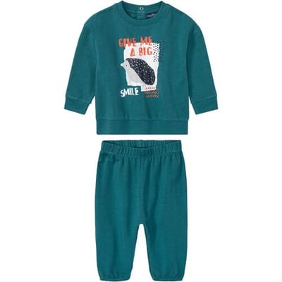 LUPILU Baby jongens pyjama (Petrol, 62/68)