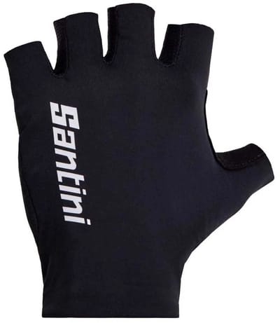 Santini 3d Korte Handschoenen Zwart M