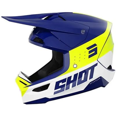 Volle motorhelm Shot Race Gear Furious League