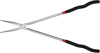 16 inch extra lange punttang, professionele stalen tangenset met rechte punt, 40 cm lange montagetang voor handgemaakte reparaties/doe-het-zelf/draaibanken en roterende industriële hardware