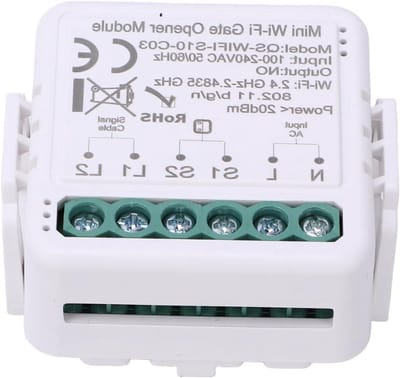 Slimme Garagedeuropener - WiFi Module - Garage Automatisering - Stembediening & Planning - 2.4 GHz