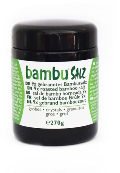 Bambu Salz Bamboezout grof 9x gebrand 270 Gram