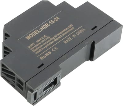 Dailygoody - Voeding Transformer - 24V Dinrail Voeding - Betrouwbaar voor Industriële Automatisering - Compact formaat - Energie-efficiënt - Voor elek.