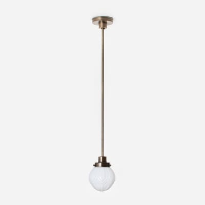 Hanglamp Victory 20's Brons - Art Deco Trade