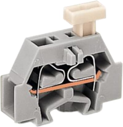 WAGO 261-301/331-000 Aderklem 6 mm Spanveer Toewijzing: L Grijs 200 stuk(s) Package